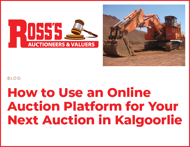 Mastering the Art of Bidding: Using an Online Auction Platform for Your Next Auction in Kalgoorlie